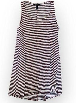 Forever 21 Red White Striped Knit Tank Dress from size Small - $8 - From  Cali