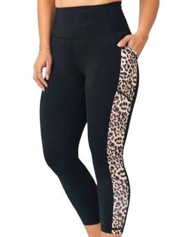 Zyia Hi-Rise Leopard Print Leggings