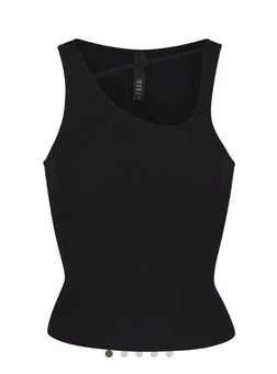 SKIMS Soft Lounge Cut Out Tank Black Size XS - $40 - From Julia