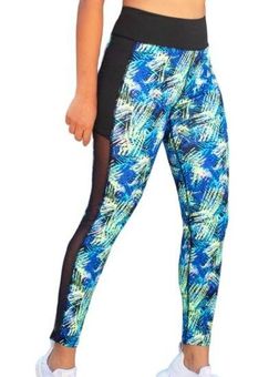 POP Fit Women's Sydney Full Length Side Mesh Leggings Size Large NWT Black  - $13 (56% Off Retail) New With Tags - From Rhonda
