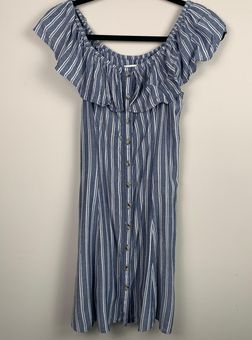 American Eagle off the shoulder striped dress Multi 27