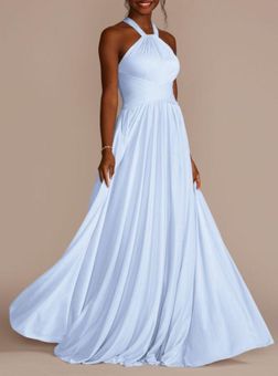 David's bridal sky blue clearance dress