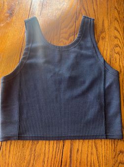 Ribbed Softstreme Cropped Tank Top