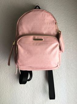 Patent leather backpack Juicy Couture Pink in Patent leather