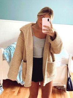 teddy bear jacket forever 21