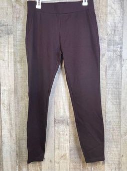 Matty M Size Medium Pull On Pant Style Compression Leggings w/Back