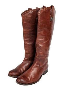 Frye melissa boot clearance cognac