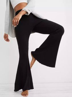 Aerie Kick-It Ribbed High Waisted Super Flare Pant Size XL - $35 New With  Tags - From Johana