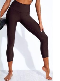 Alo Yoga NEW High-Waist Airlift Capri Oxblood Hi-Rise Waisted Skinny Crops  Pants Size XS - $45 - From Shop