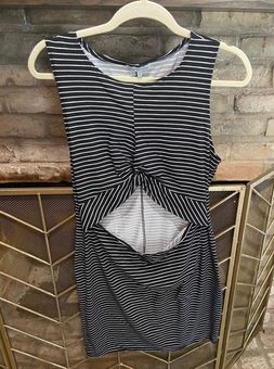 charlotte russe black and white dress