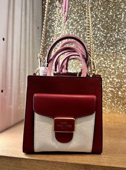 Coach, Bags, Coach Mini Pepper Crossbody In Colorblock