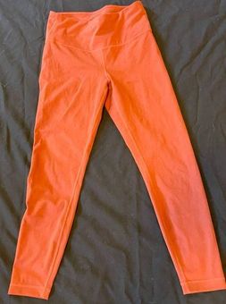 Yogalicious Lux Leggings Rust Sz Medium Excellent Condition