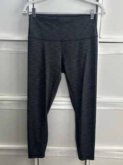 Lululemon Heathered Grey Wunder Under Leggings