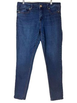 Seven7 Jeans Booty Shaper High Rise Skinny Ankle Dark Wash Women's Size 16  - $21 - From Milleahs