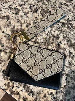 Upcycled Designer Wallet & Keychain - $45 New With Tags - From KadesKustoms