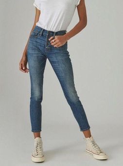 Lucky Brand Bridgette High Rise Skinny Exposed Button Fly Jeans Size 27 -  $39 New With Tags - From Kayla