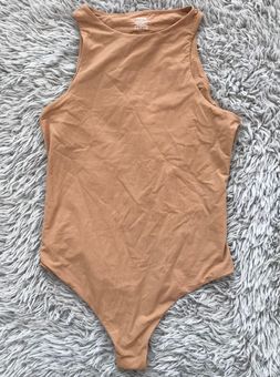 SKIMS Fits Everybody High Neck Bodysuit in Ochre L Size L - $75 New With  Tags - From Matilda