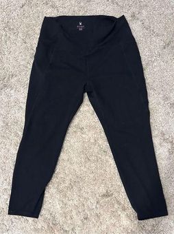 Spyder NICE Black High Rise Leggings Women's Size 2X Large GREAT CONDITION  - $25 - From Tiffany