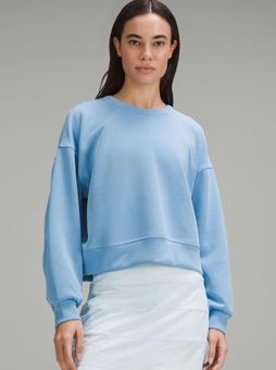 NWT* Lululemon Perfectly Oversized Cropped Crew *Softstreme