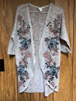 Live in the Moment Floral Cardigan Or Cover Up Multi - $10 (33