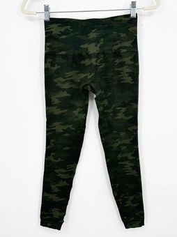 spanx look at me now seamless leggings xs camo green