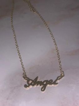 Brandy melville shop angel necklace