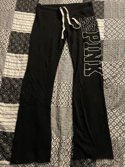 PINK - Victoria's Secret Flare Sweatpants Black Size XS - $14 - From Hope