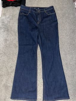 Old Navy High Rise Flare Jeans Blue Size 14 - $27 (40% Off Retail