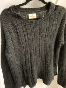 hollister fuzzy sweater