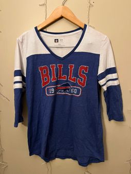 buffalo bills 3 4 sleeve