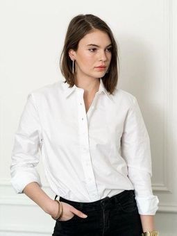 The Shirt Rochelle Behrens, White Button Down Shirts