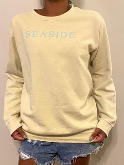 Seaside sweatshirt yellow Clearance