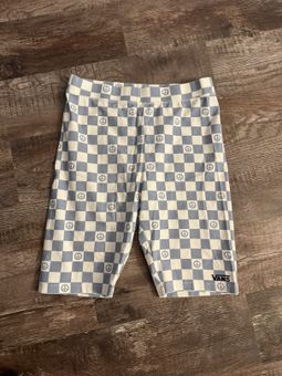 Vans Checkerboard Leggings Short Medium Peace Blue - $20 (31% Off Retail)  New With Tags - From Ashley