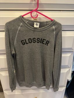 Glossier Crewneck Sweatshirt Gray 31 55 Off Retail From Alana
