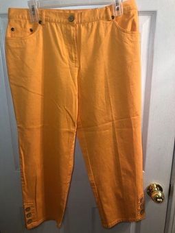 Ruby Rd Orange Capri Pants Sz 10P - $17 - From Stephanie
