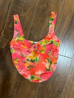 ZARA floral corset top Multi Size M - $34 New With Tags - From Alyssa
