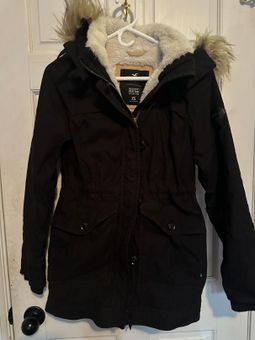 Hollister Black Winter Jacket Size XS - $23 (85% Off Retail) - From Maisy