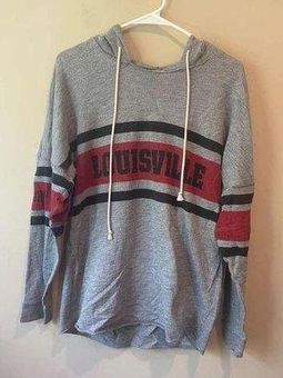 Victoria's Secret pink womens hoodie university of Louisville sweatshirt  small