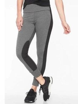 Athleta Essex Hybrid Tights Leggings Heather Grey Black Joggers Pants Size  Small - $30 - From Megan