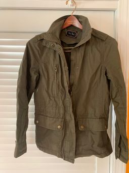 love tree army green jacket