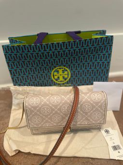 Tory Burch T Monogram Chain Wallet