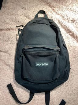 Supreme canvas backpack black - $138 - From ellie