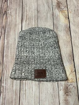 Love Your Melon Gray Speckled Beanie 