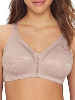 NwT Bali Women's Double Support Lace Spa Closure Wirefree Bra Beige Size  38B NWT - $35 New With Tags - From April