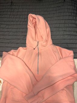 Scuba Oversized Half Zip Pink