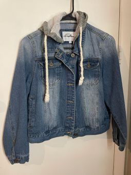 The Style Between Us Denim Jacket Blue 