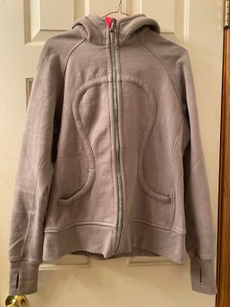 Lululemon Scuba Full Zip Hoodie Size 10 Grey Pink Gray - $82 (31% Off  Retail) - From Royal