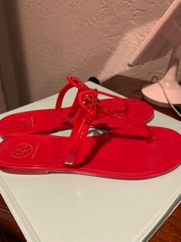 Tory Burch Jelly Sandals Red Size 7 - $50 (48% Off Retail) - From Sugey
