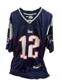 Reebok Jersey Tom Brady NFL Vintage New England Patriots Super