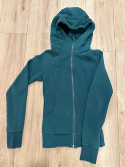 Lululemon mystic jungle hawk blue harbor blue scuba hoodie - Agent Athletica